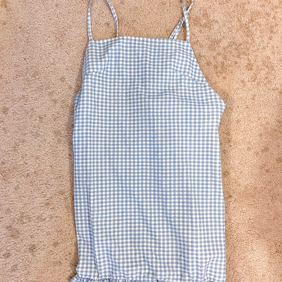 Crossback Strap Mini Dress - Picture 4 of 4